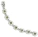 7.25" 5mm Square Peridot Overlapped Edge title=