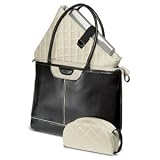 Tuscany Leather Computer Tote - Cream