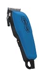 Crazy Dog CD522 Professional Clipper Set with Titanium Blades - Blue 16pc