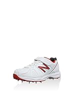 New Balance Zapatillas Criquet CK4040AV D (Blanco / Rojo)