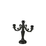 Midwest CBK Black Baroque Taper Candelabra