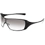 Oakley Women's Dart Iridium Sunglasses,Polished Black Frame/Black & Clear Lens,one size