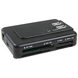 6 PORT USB 2.0 HUB W MULTI CARD READER