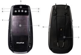 DriveNTalk BHF2000 Hands-Free Bluetooth Speakerphone Car Kit