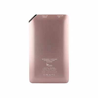 Syska Rainbow 8000mAH Power Bank (Rose Gold)