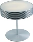 Alumina Contemporary 1 Light Table Lamp in Brushed Aluminum