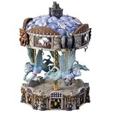 WIZARD OF OZ WINGED MONKEY CAROUSEL SF MUSIC BOX CO