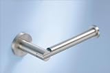Gatco 4693 Channel European Toilet Paper Holder in Satin Nickel