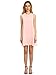 Romwe Women's Casual Sleeveless Summer Sun Dress Pink S