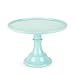 Cakewalk True Fabrication 1 Mint Melamine Cake Stand, Blue - 6265