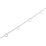 Signature 10'' Open Heart Station Anklet