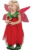 Infant Red Strawberry Fairy Costume-Infant size up to 24 months