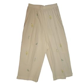 Buy Alfred Dunner Endless Summer Embroidered Capris by Alfred Dunner