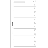 Filofax Papers To Do List Personal Size - FF-132204