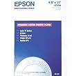Epson Ultra Premium Photo Paper LUSTER (8.5x11 Inches, 50 Sheets) (S041405) - Packaging May Vary