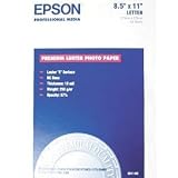Epson Ultra Premium Photo Paper Luster, 8.5 x 11 Inches, 50 Sheets