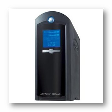 Cyberpower CP1285AVRLCD UPS - 1285VA/750W AVR 8-Outlet RJ11/RJ45/Coax Tower LCD Display USB/Serial On Sale