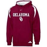 Oklahoma Sooners NCAA Youth Pass Rush Hoody Sweatshirt by Nike (Red)