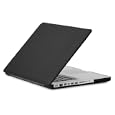 Speck Products See Thru Satin Soft Touch Hard Shell Case for 15-inch MacBook Aluminum Unibody/Black Keyboard MB15AUSAT-BLK-D (Black) - Does Not Fit White Macbook