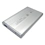 2.5" USB 2.0 SATA Hard Drive HDD Case Enclosure - Silver