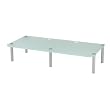 Sanus EFVSIIg Euro-Furniture Modular A/V Shelf, Glass