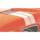 1971 GTX RR Rear Bumper & Valance Pan Blackout Decals - MATTE BLACK by Phoenix Graphix