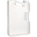 Bel-Art Scienceware 109390005 Polypropylene Graduated Book Bottle, 3-7/16" Length x 9-1/2" Width x 14-3/4" Height, 5L Capacity
