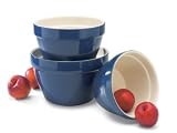 Mayfair & Jackson 5040b 3 Piece Stoneware Bowl Set Blue