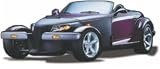 Skintight Car Bra for Plymouth Prowler 1997-2003