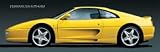 Ferrari 355 GTS-GTB, Art Poster