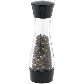 Arta Jota 8-Inch Pepper Grinder, Black by Arta