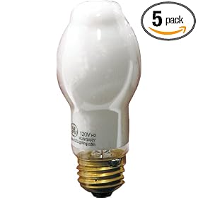 GE Lamps 10038 BT14.5 Halogen Light Bulb, 60-Watt, 5-Pack by General Electric