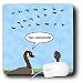 Rich Diesslins Funny General Cartoons - Geese non-conformists - Mouse Pads