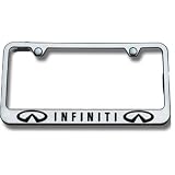 Chrome Custom Vehicle License Plate Frames - Mitsubishi by Unknown