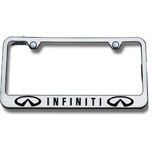 Chrome Custom Vehicle License Frames