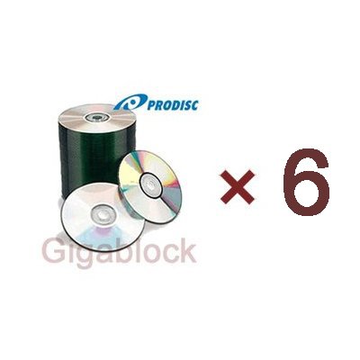 Blank Media on 600pcs Prodisc Cd R 52x Silver Clear Coat Top Thermal Blank Media