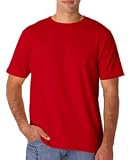 Anvil Organic Adult Short-Sleeve 100% Organic Cotton Tee - Red