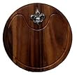 Wood Fleur-de-lis Cutting Board 13"D
