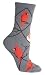 Cardinal Cotton Wildlife Birdwatching Bird Socks 9-11