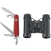 Swiss Army Camper Knife with Compact Binoculars