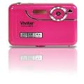 Vivitar Vivicam 5018 5.0 Megapixel Digital Camera - Pink (5MP, 1.8" Screen, 8x Zoom, SD Card Compatible