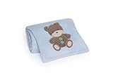 Kids Line Embroidered Boa Blanket, Toyland