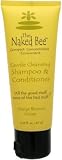 The Naked Bee Moisturizing Orange Blossom Gentle Cleansing Shampoo & Conditioner 2.25 oz