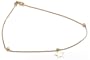 14k Yellow Gold Italian Anklet w/ Star, 9.5"