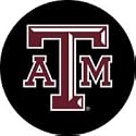 Texas A & M University Tire Cover - Black Size I