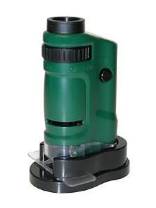Carson Microbrite 20X-40X Zoom LED Lighted Pocket Microscope