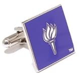 NYU Bobcats Cufflinks - NCAA College Athletics Sports Themed Formal Wear