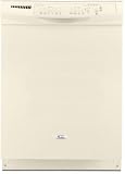 Best Deal Gold Full Console Dishwasher with 6 Automatic Cycles 14 Place Settings EZ-2 Lift Adjustable Racks 2-4-6 Hour Delay Wash and Quiet Partner V Sound Package Bisque
