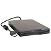 1.44MB USB External Floppy Disk Drive (Black)