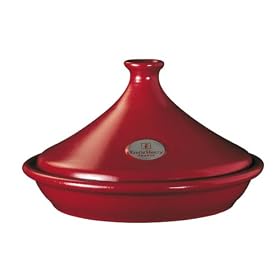 Emile Henry, Flame, Fondue Set, Red, 22cm